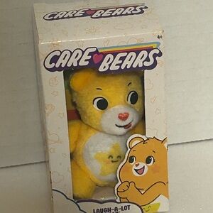 Care Bears Laugh-a-Lot Plush - Bright Yellow 3”